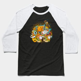 Elephant Delight_poster Baseball T-Shirt